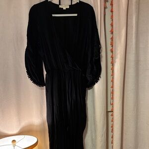 Lovestitch Black Textured jumpsuit